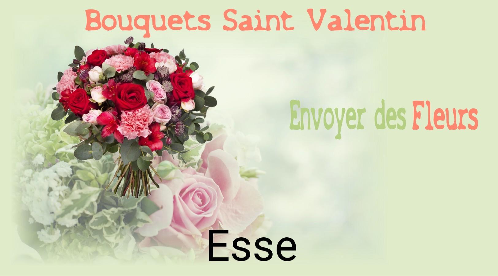 Roses de Saint-Valentin livrées à Esse